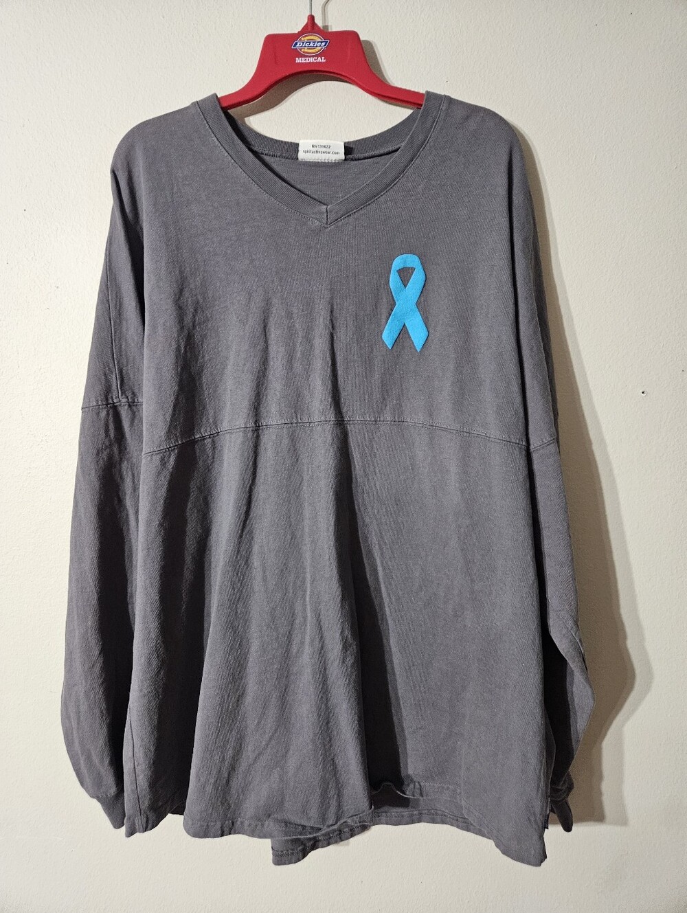 Spirit Jersey Blue Ribbon Shirt XL